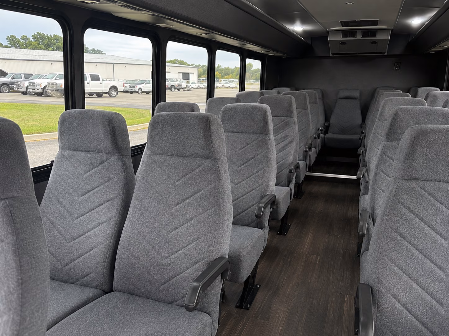 daytona beach 20 passenger minibus inside
