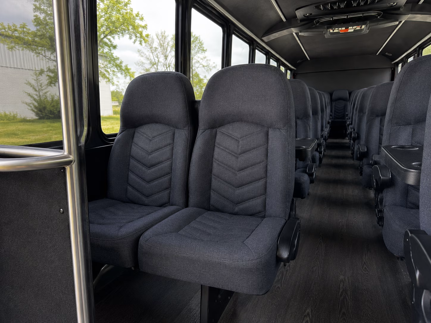 daytona beach 20 passenger minibus interior