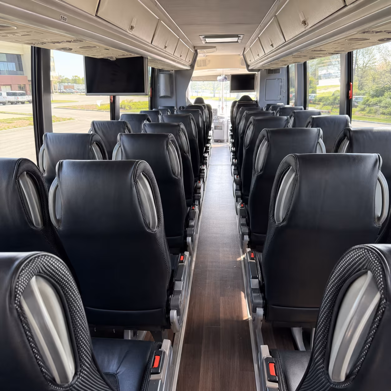 daytona beach 56 passenger charter bus inside