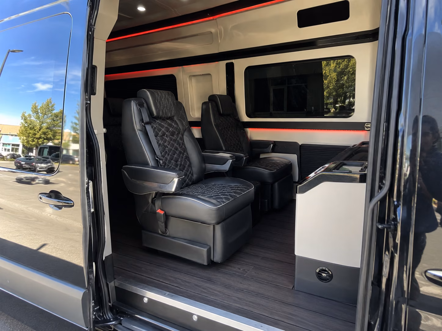 daytona beach airport transportation onboard seating