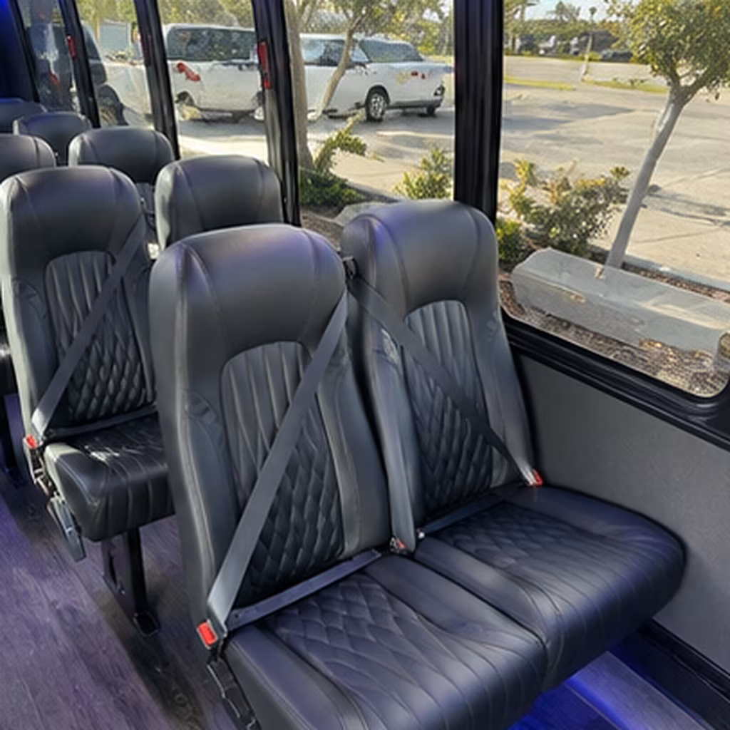 daytona beach concert transportation onboard seating