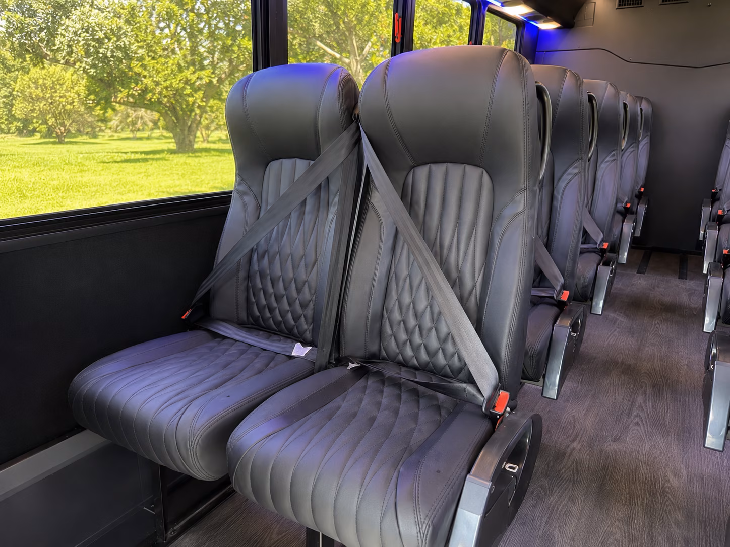 daytona beach corporate transportation onboard seating