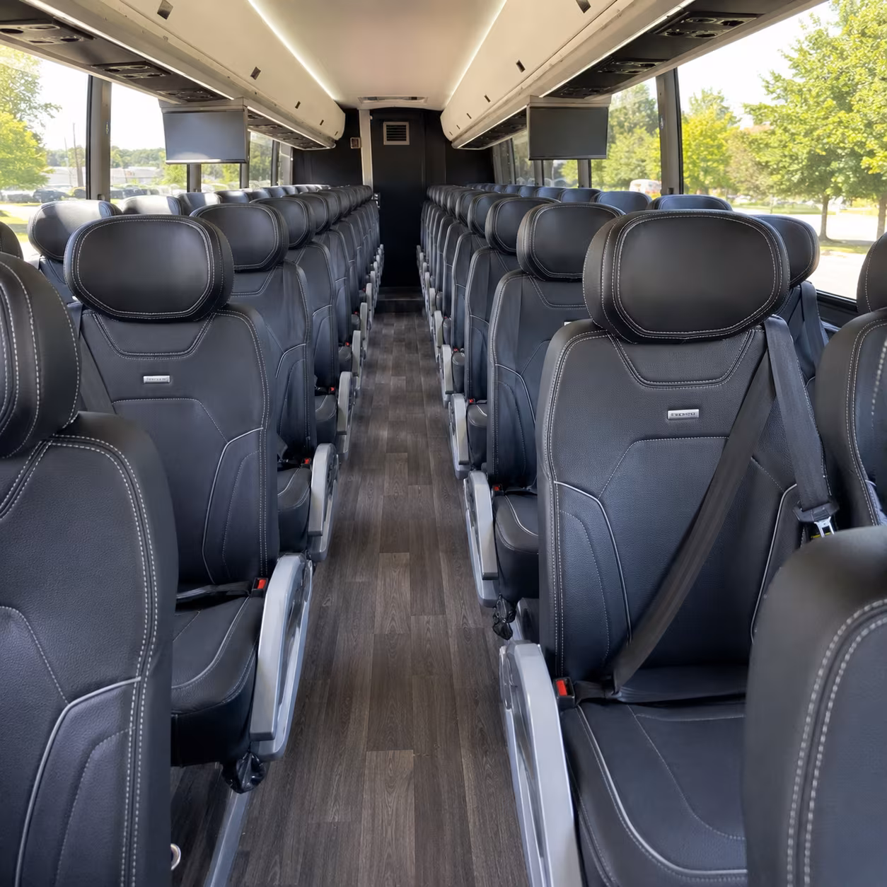 daytona beach field trip transportation onboard seating