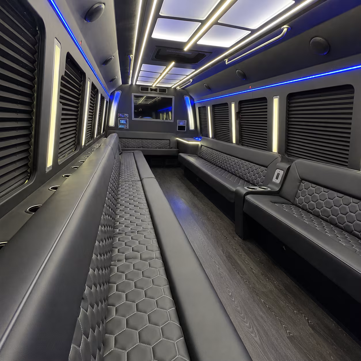 daytona beach party bus inside