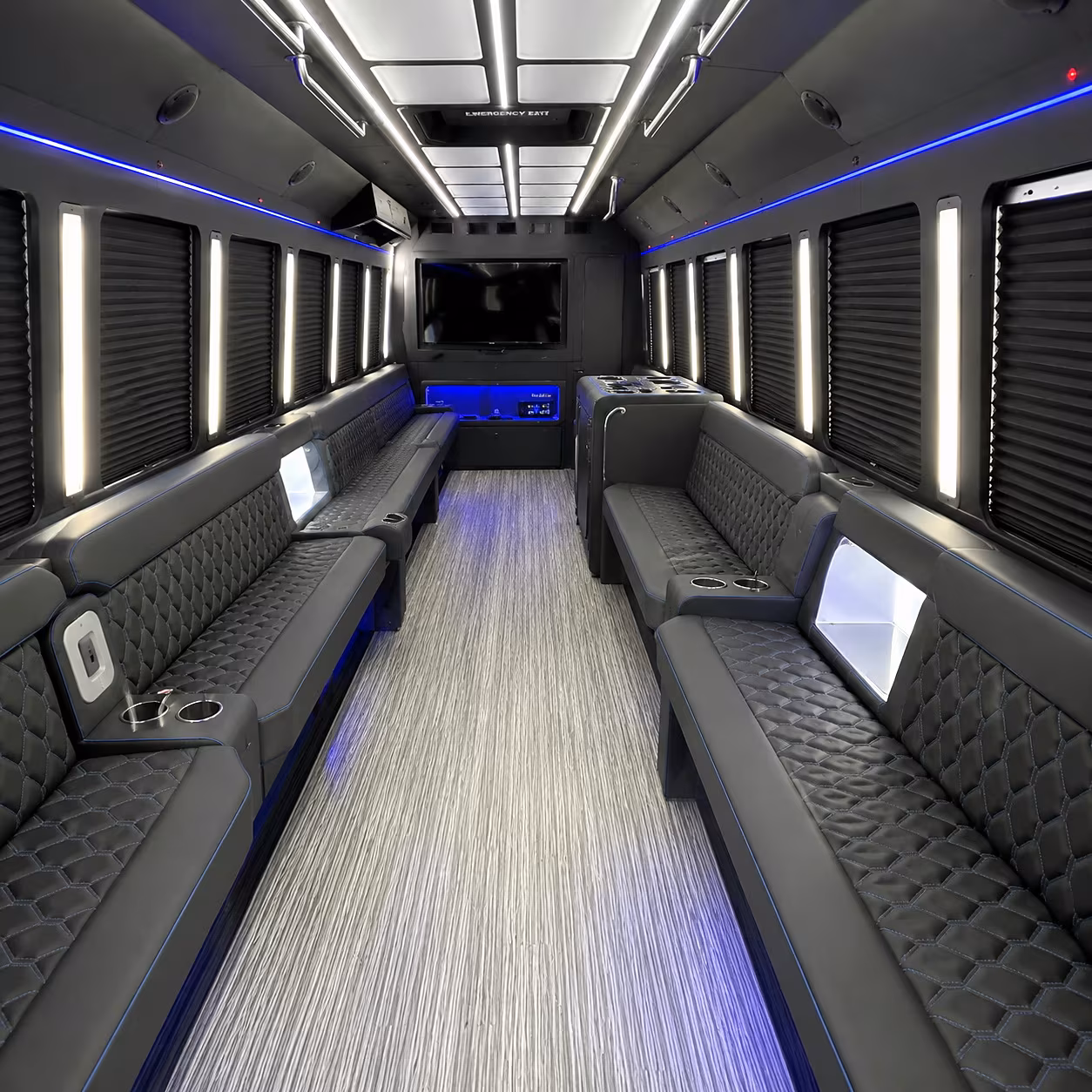 daytona beach party bus interior