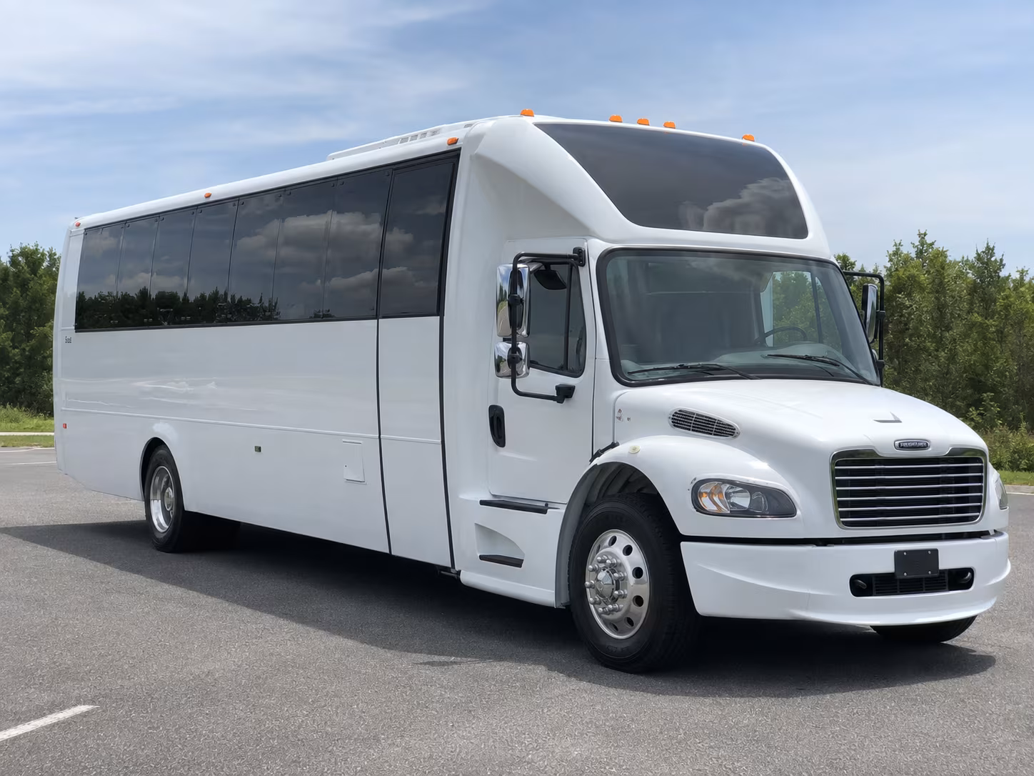 group shuttle buses for daytona beach hotel runs and resort transfers
